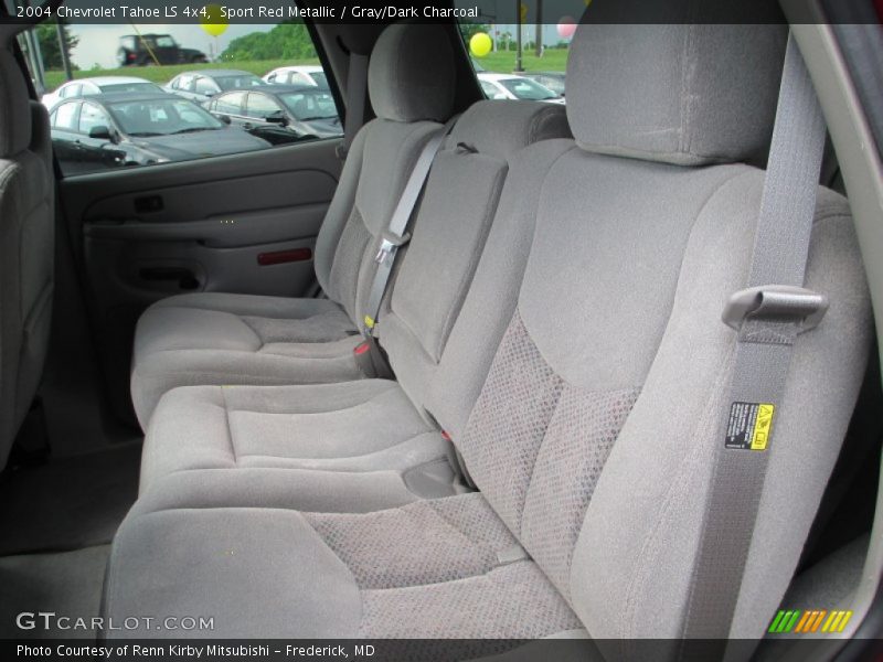 Sport Red Metallic / Gray/Dark Charcoal 2004 Chevrolet Tahoe LS 4x4