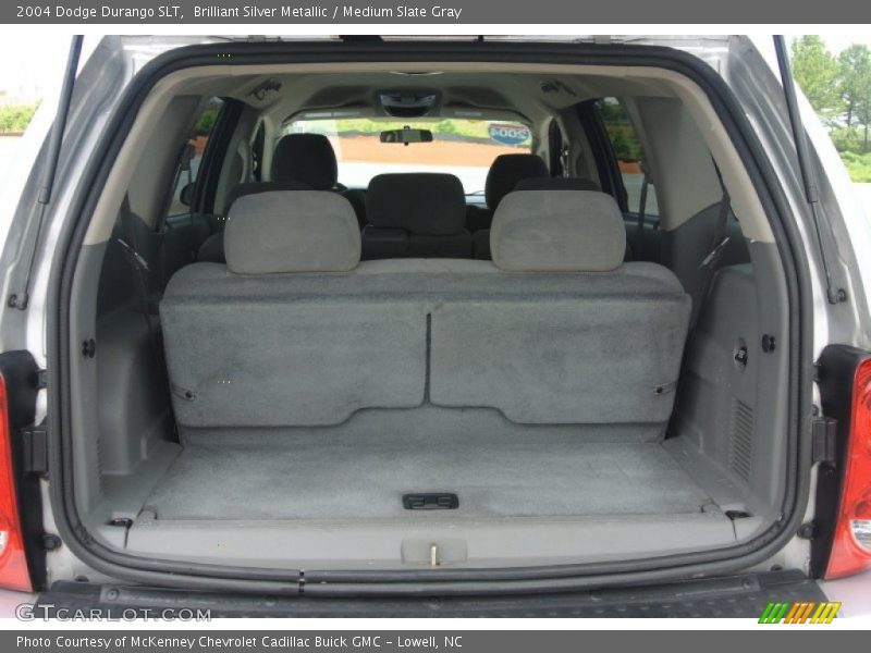 Brilliant Silver Metallic / Medium Slate Gray 2004 Dodge Durango SLT