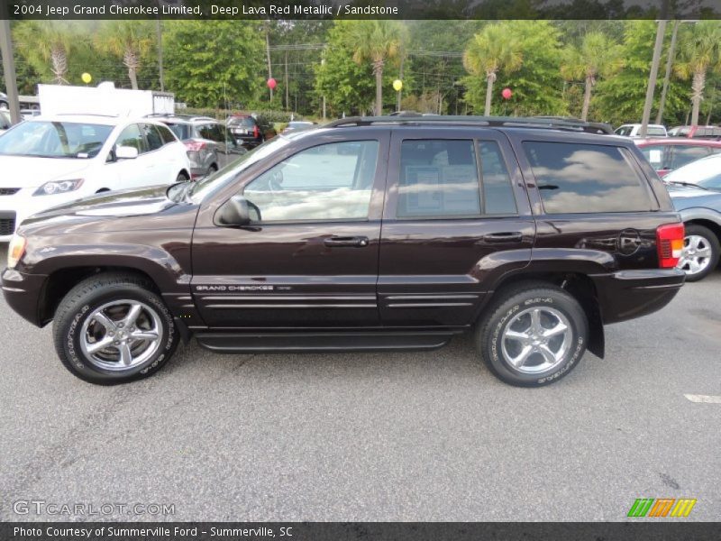  2004 Grand Cherokee Limited Deep Lava Red Metallic