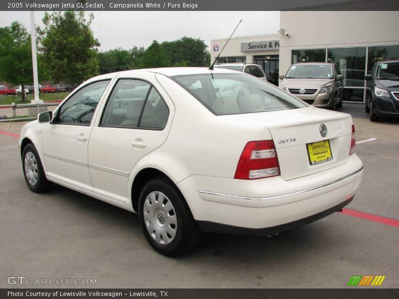 Campanella White / Pure Beige 2005 Volkswagen Jetta GL Sedan