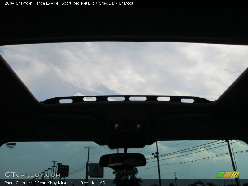 Sport Red Metallic / Gray/Dark Charcoal 2004 Chevrolet Tahoe LS 4x4