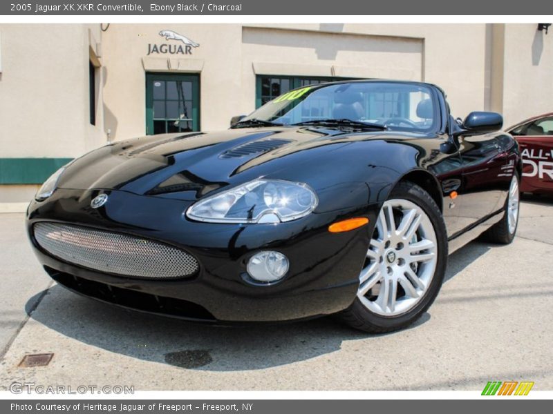 Front 3/4 View of 2005 XK XKR Convertible