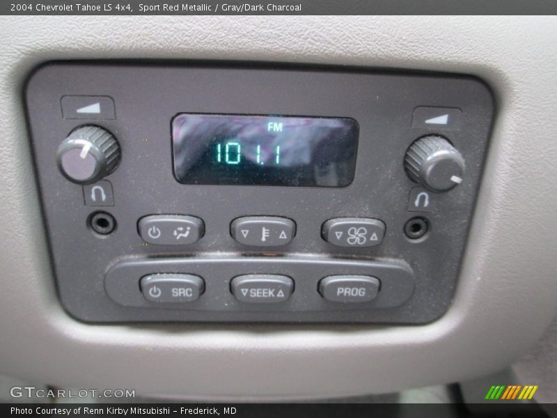 Sport Red Metallic / Gray/Dark Charcoal 2004 Chevrolet Tahoe LS 4x4