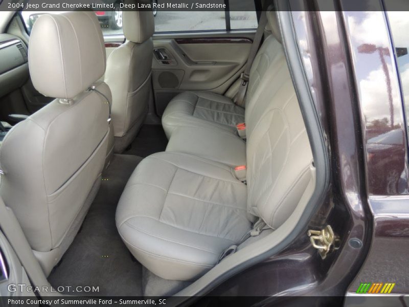 Rear Seat of 2004 Grand Cherokee Limited