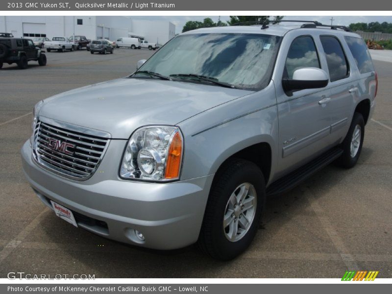 Quicksilver Metallic / Light Titanium 2013 GMC Yukon SLT