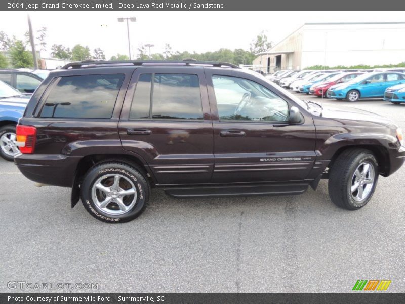  2004 Grand Cherokee Limited Deep Lava Red Metallic