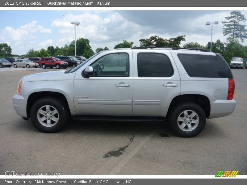 Quicksilver Metallic / Light Titanium 2013 GMC Yukon SLT