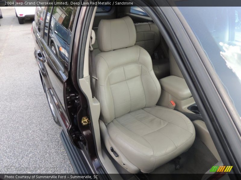 Front Seat of 2004 Grand Cherokee Limited