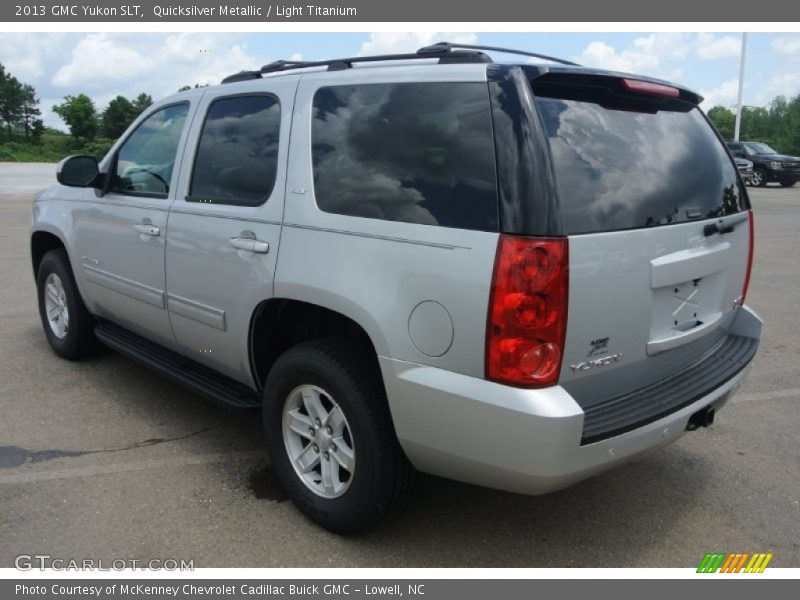 Quicksilver Metallic / Light Titanium 2013 GMC Yukon SLT