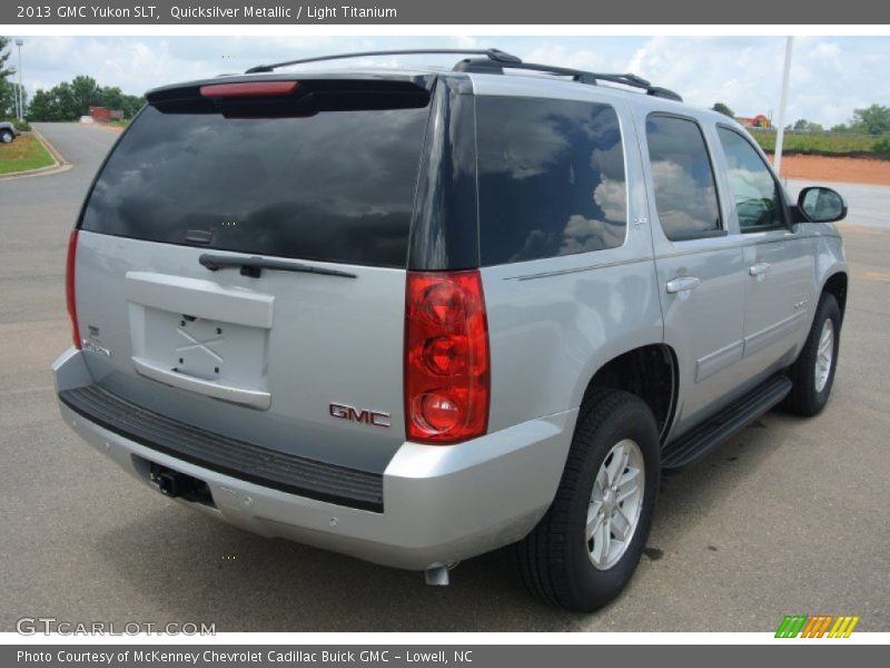 Quicksilver Metallic / Light Titanium 2013 GMC Yukon SLT