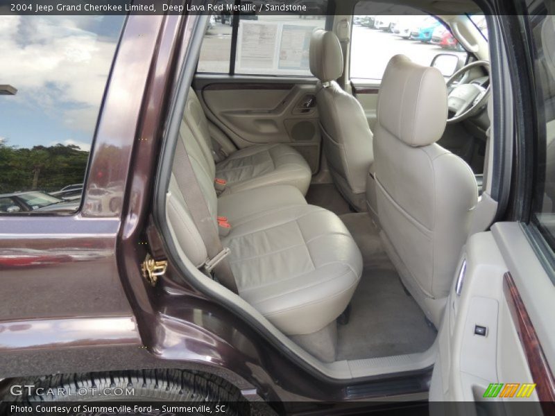 Rear Seat of 2004 Grand Cherokee Limited