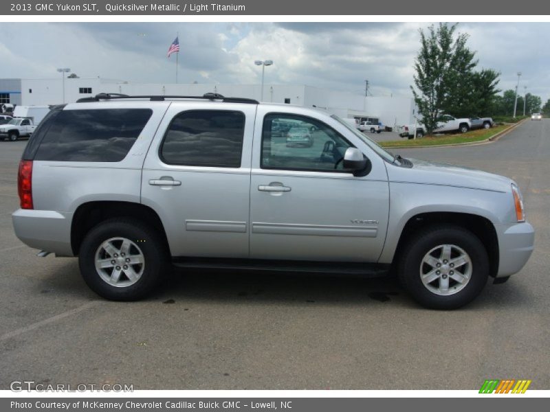 Quicksilver Metallic / Light Titanium 2013 GMC Yukon SLT
