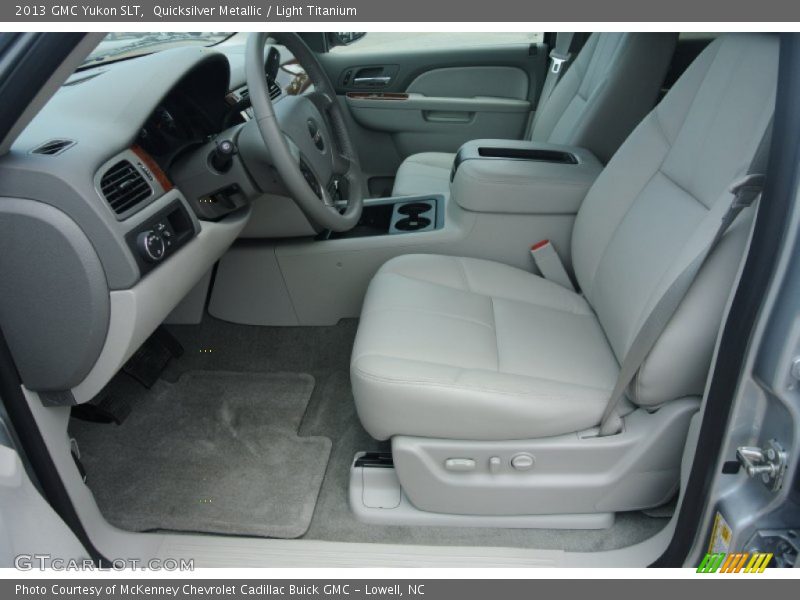 Quicksilver Metallic / Light Titanium 2013 GMC Yukon SLT
