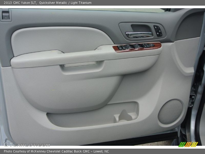 Quicksilver Metallic / Light Titanium 2013 GMC Yukon SLT