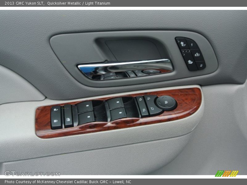 Quicksilver Metallic / Light Titanium 2013 GMC Yukon SLT