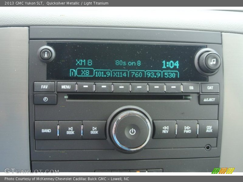 Quicksilver Metallic / Light Titanium 2013 GMC Yukon SLT