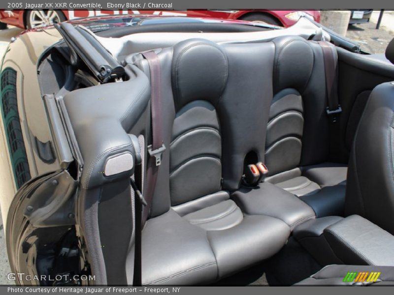 Rear Seat of 2005 XK XKR Convertible