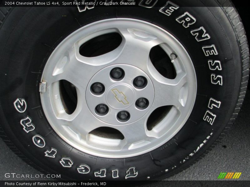 Sport Red Metallic / Gray/Dark Charcoal 2004 Chevrolet Tahoe LS 4x4