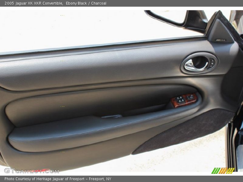 Ebony Black / Charcoal 2005 Jaguar XK XKR Convertible