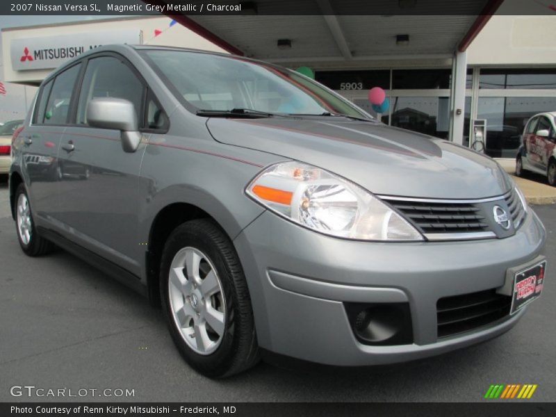 Magnetic Grey Metallic / Charcoal 2007 Nissan Versa SL