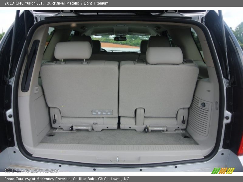 Quicksilver Metallic / Light Titanium 2013 GMC Yukon SLT