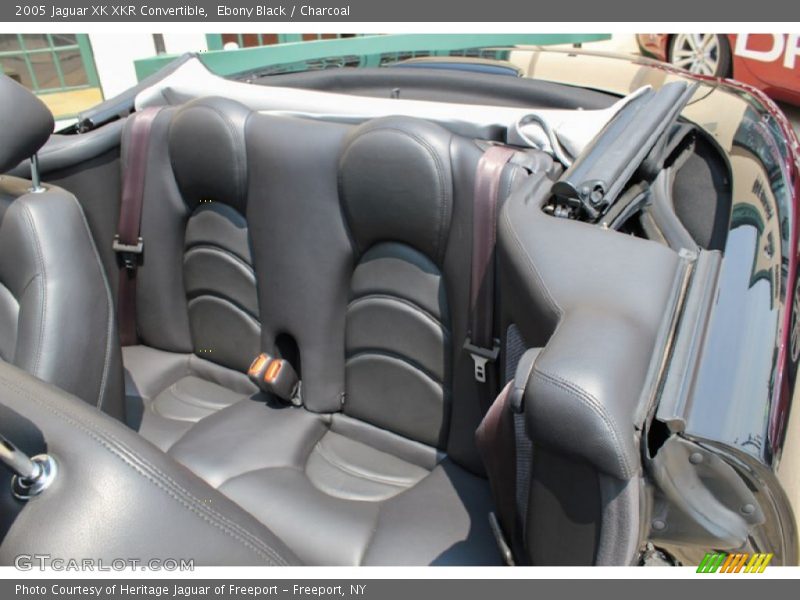 Rear Seat of 2005 XK XKR Convertible