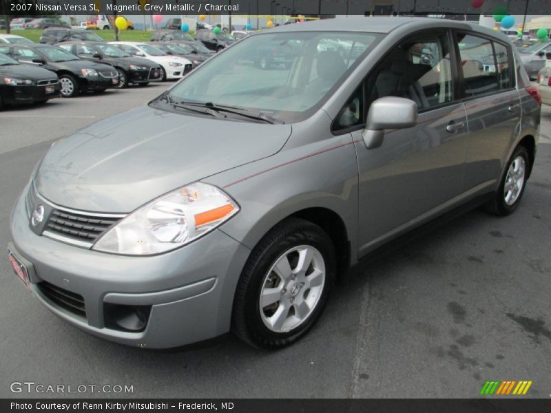 Magnetic Grey Metallic / Charcoal 2007 Nissan Versa SL