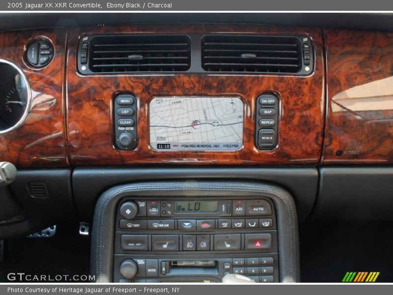 Ebony Black / Charcoal 2005 Jaguar XK XKR Convertible