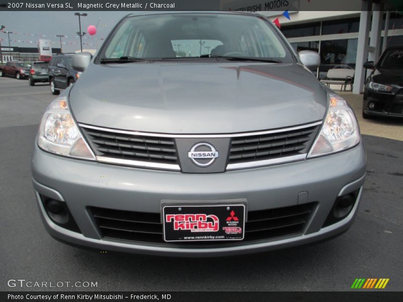 Magnetic Grey Metallic / Charcoal 2007 Nissan Versa SL