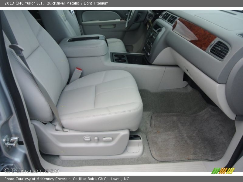 Quicksilver Metallic / Light Titanium 2013 GMC Yukon SLT