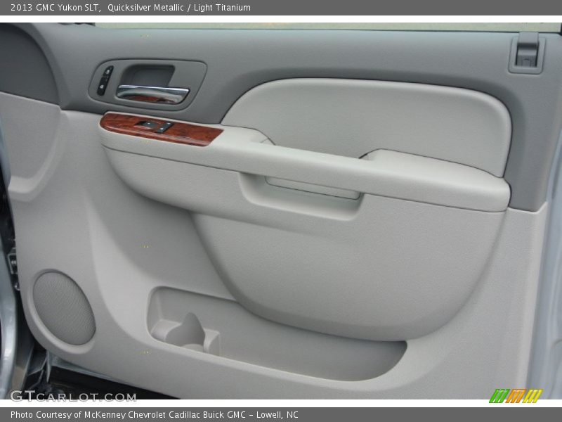 Quicksilver Metallic / Light Titanium 2013 GMC Yukon SLT