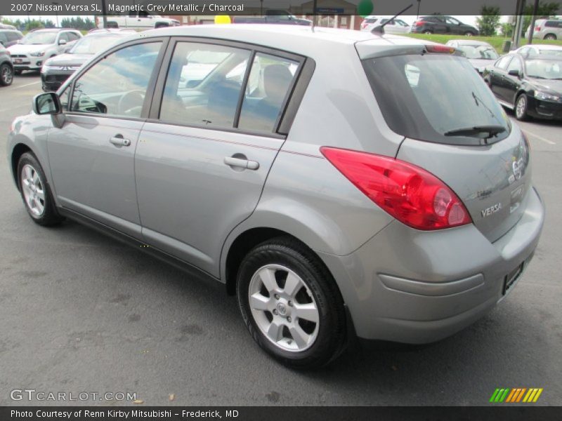 Magnetic Grey Metallic / Charcoal 2007 Nissan Versa SL