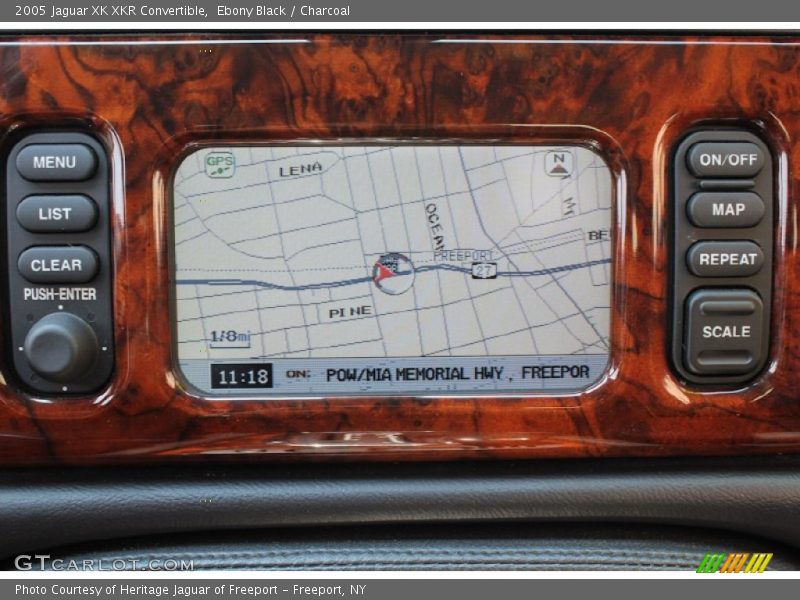 Navigation of 2005 XK XKR Convertible