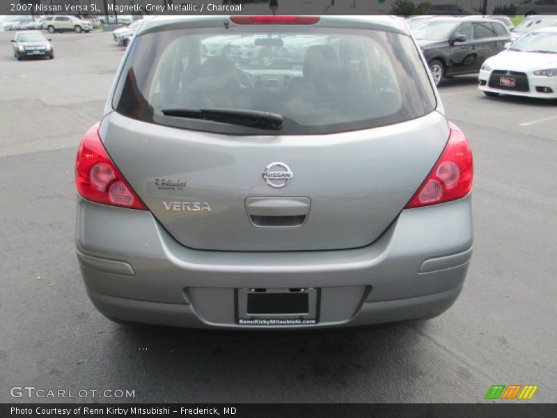 Magnetic Grey Metallic / Charcoal 2007 Nissan Versa SL