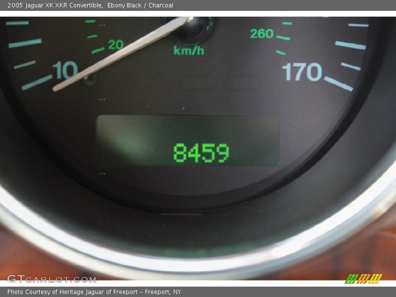 Ebony Black / Charcoal 2005 Jaguar XK XKR Convertible