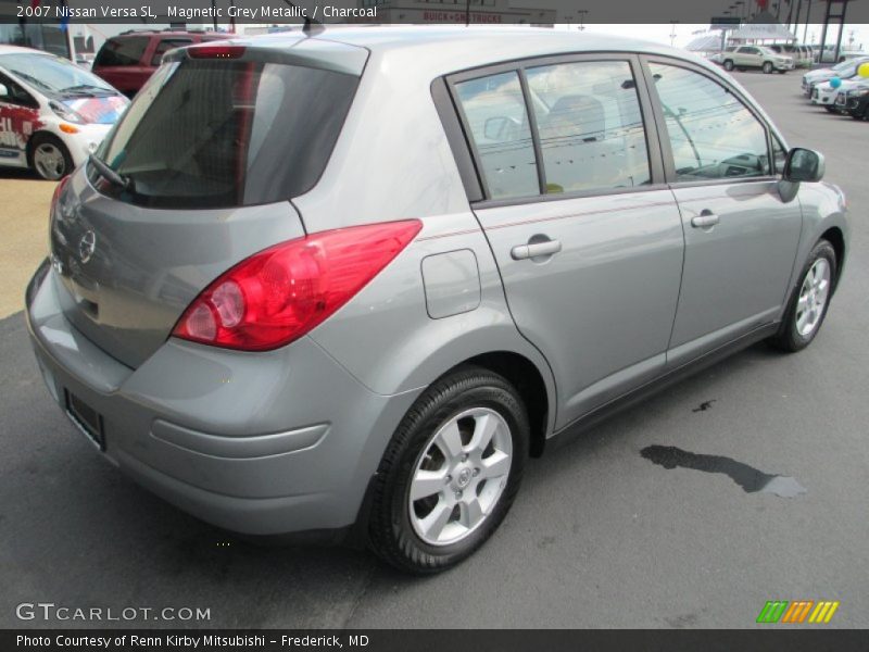 Magnetic Grey Metallic / Charcoal 2007 Nissan Versa SL
