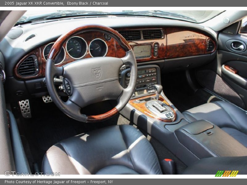 Charcoal Interior - 2005 XK XKR Convertible 