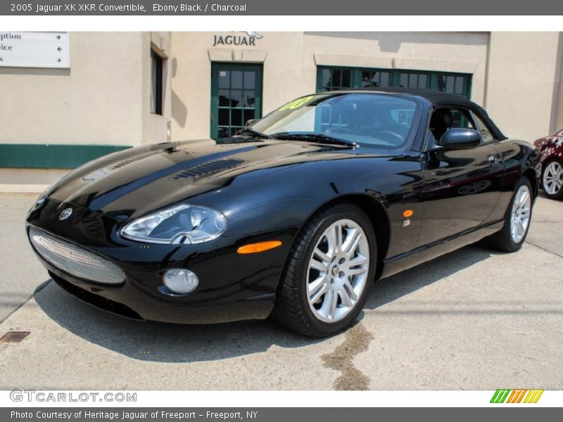 Front 3/4 View of 2005 XK XKR Convertible