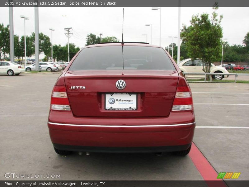 Spice Red Metallic / Black 2005 Volkswagen Jetta GLS Sedan