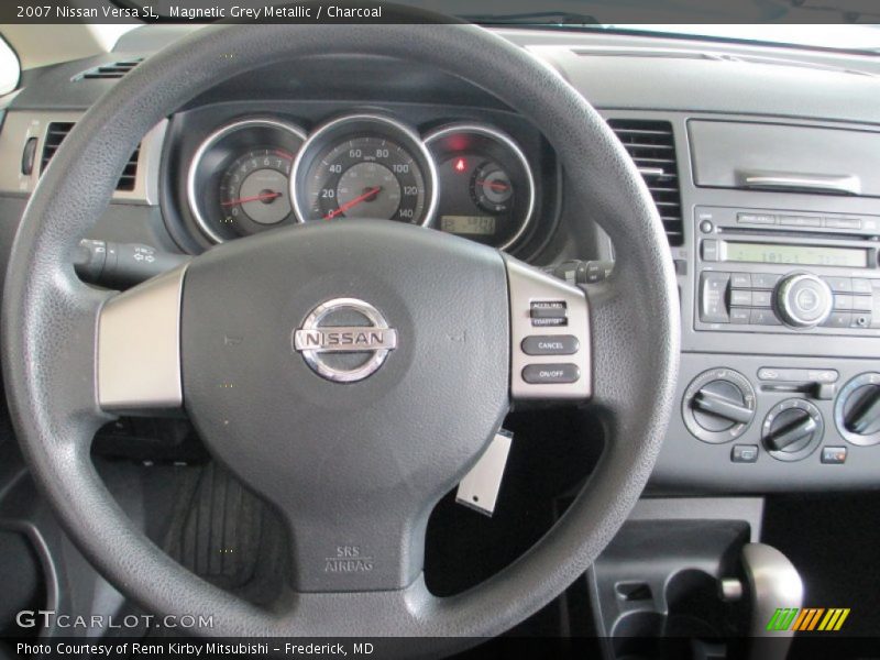 Magnetic Grey Metallic / Charcoal 2007 Nissan Versa SL