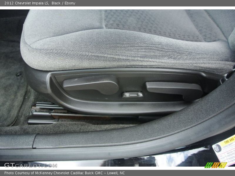 Black / Ebony 2012 Chevrolet Impala LS