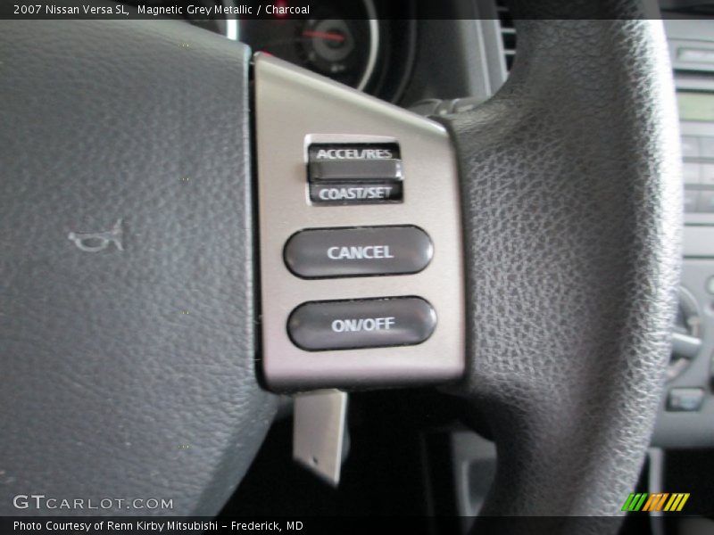 Magnetic Grey Metallic / Charcoal 2007 Nissan Versa SL