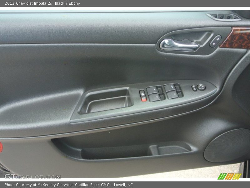 Black / Ebony 2012 Chevrolet Impala LS