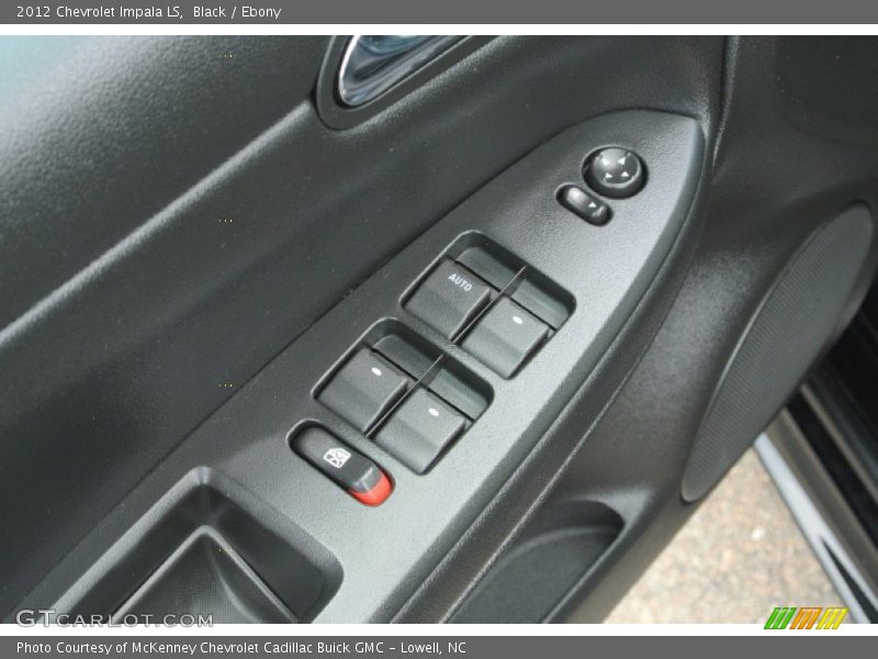 Black / Ebony 2012 Chevrolet Impala LS