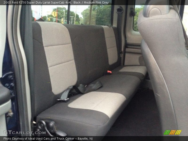 Black / Medium Flint Grey 2003 Ford F250 Super Duty Lariat SuperCab 4x4