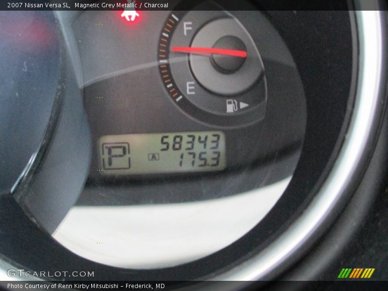 Magnetic Grey Metallic / Charcoal 2007 Nissan Versa SL