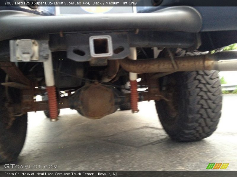 Black / Medium Flint Grey 2003 Ford F250 Super Duty Lariat SuperCab 4x4