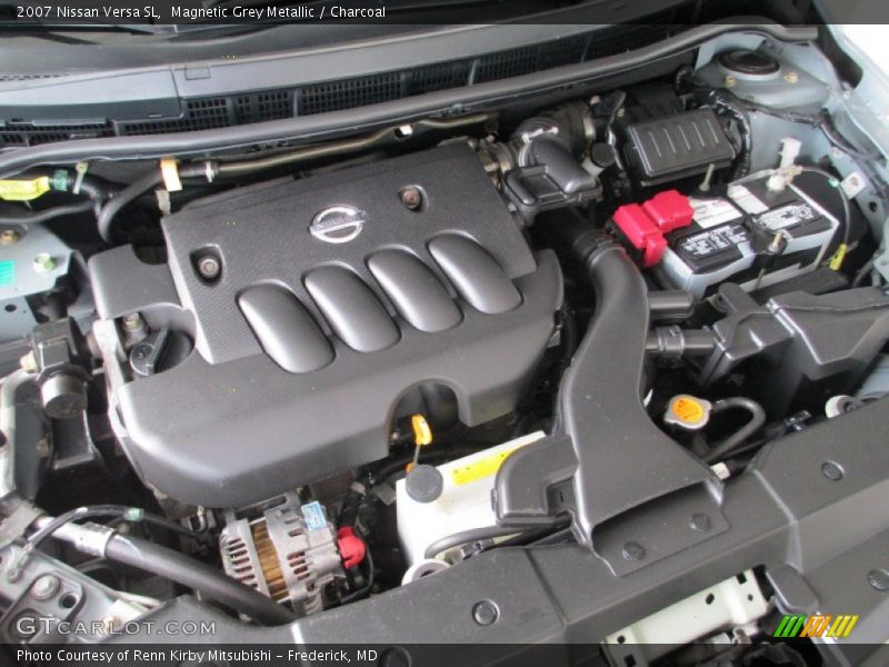 Magnetic Grey Metallic / Charcoal 2007 Nissan Versa SL