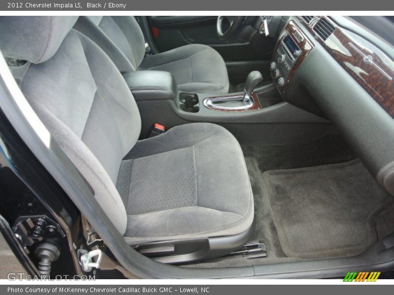 Black / Ebony 2012 Chevrolet Impala LS