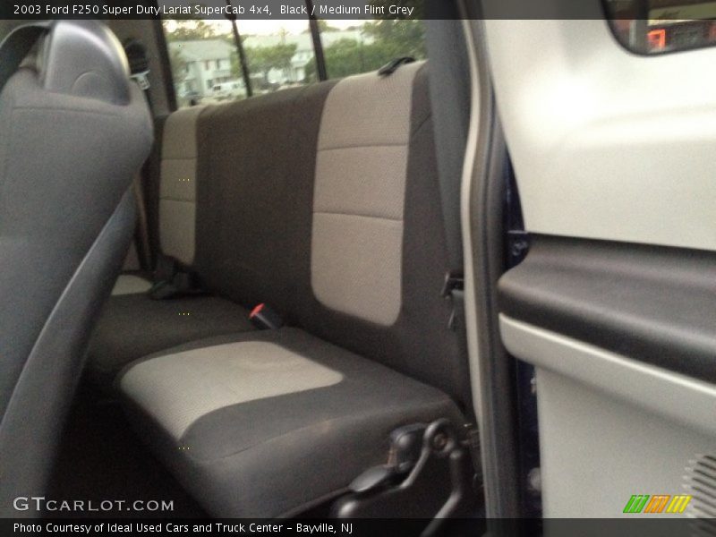 Black / Medium Flint Grey 2003 Ford F250 Super Duty Lariat SuperCab 4x4